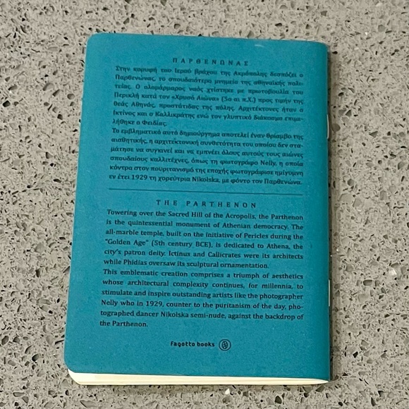 NWT Playful Greek Notebooks Fagotto Books - Maria Callas + Sappho + Parthenon - Picture 13 of 15